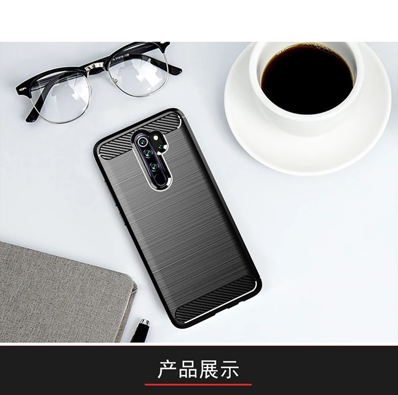 Чехол из углеродного волокна для Xiaomi Redmi Note 8 pro чехол 7 5A Prime 4X4 5 Plus Pro силиконовый