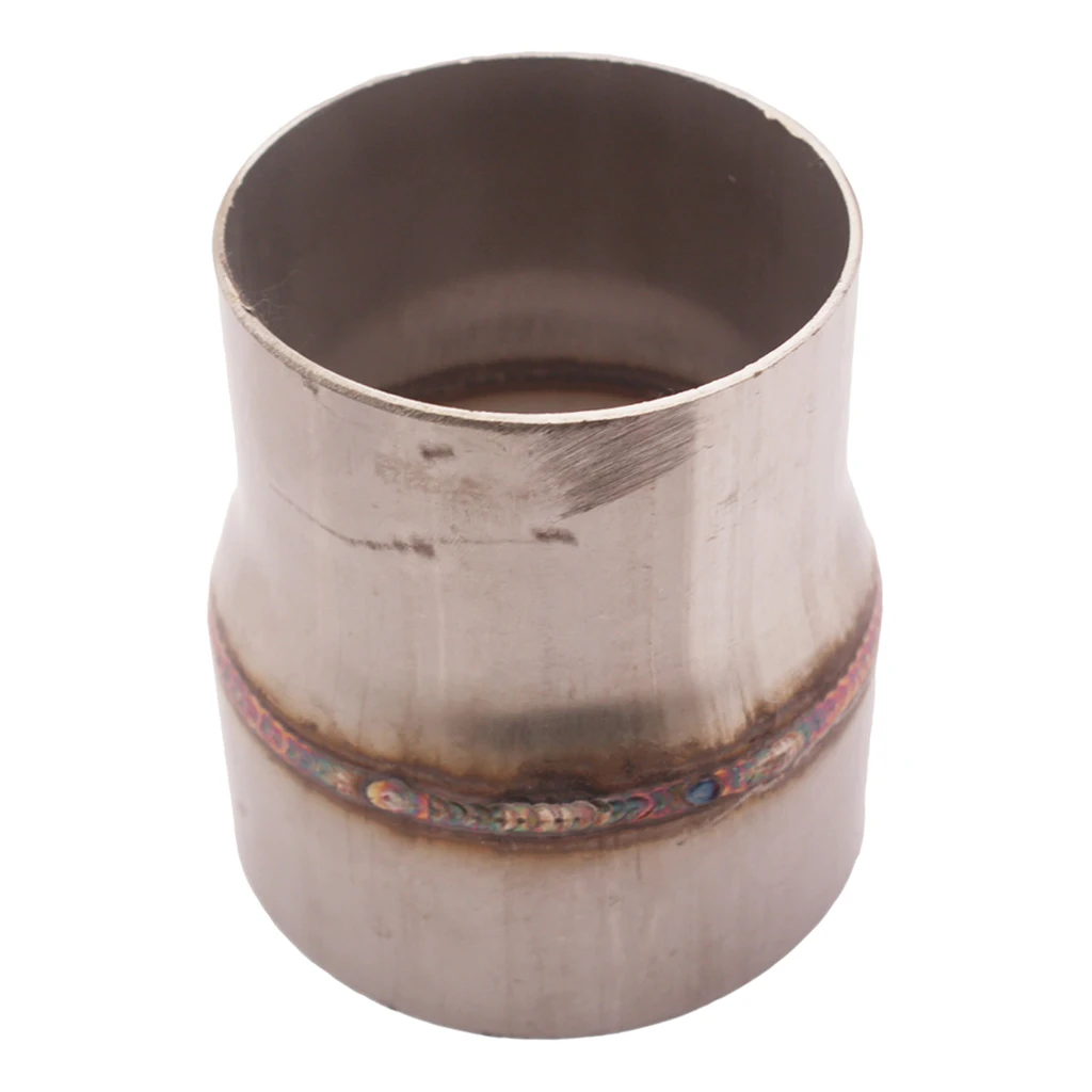 76mm-100mm Universal Exhaust Pipe Reducer Connector Adapter Stainless Steel