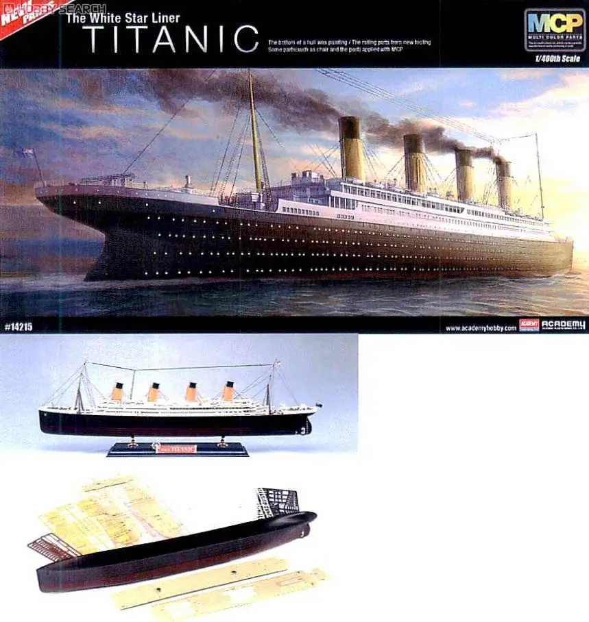 academy-–-kit-de-modele-titanic-de-la-gamme-white-star-liner-ac14215-a-l'echelle-1-400