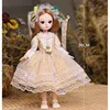 New 30cm 1/6 BJD Doll Little Girl Cute Dress 21 Removable Joint Doll Princess Beauty Makeup Doll Fashion Dress DIY Toy Gift Girl ► Photo 2/6