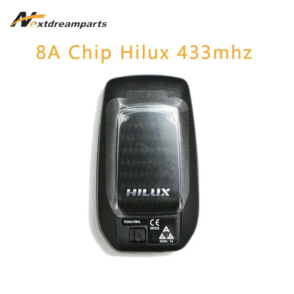 Автомобильный ключ для Toyota Hilux 433 МГц 2 кнопки BM1EW(P7) 89904-0K051
