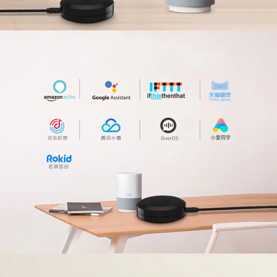AVATTO wifi ИК пульт дистанционного управления, умный Универсальный 2,4G Дистанционное Голосовое управление с Alexa, Google Home инфракрасный умный дом
