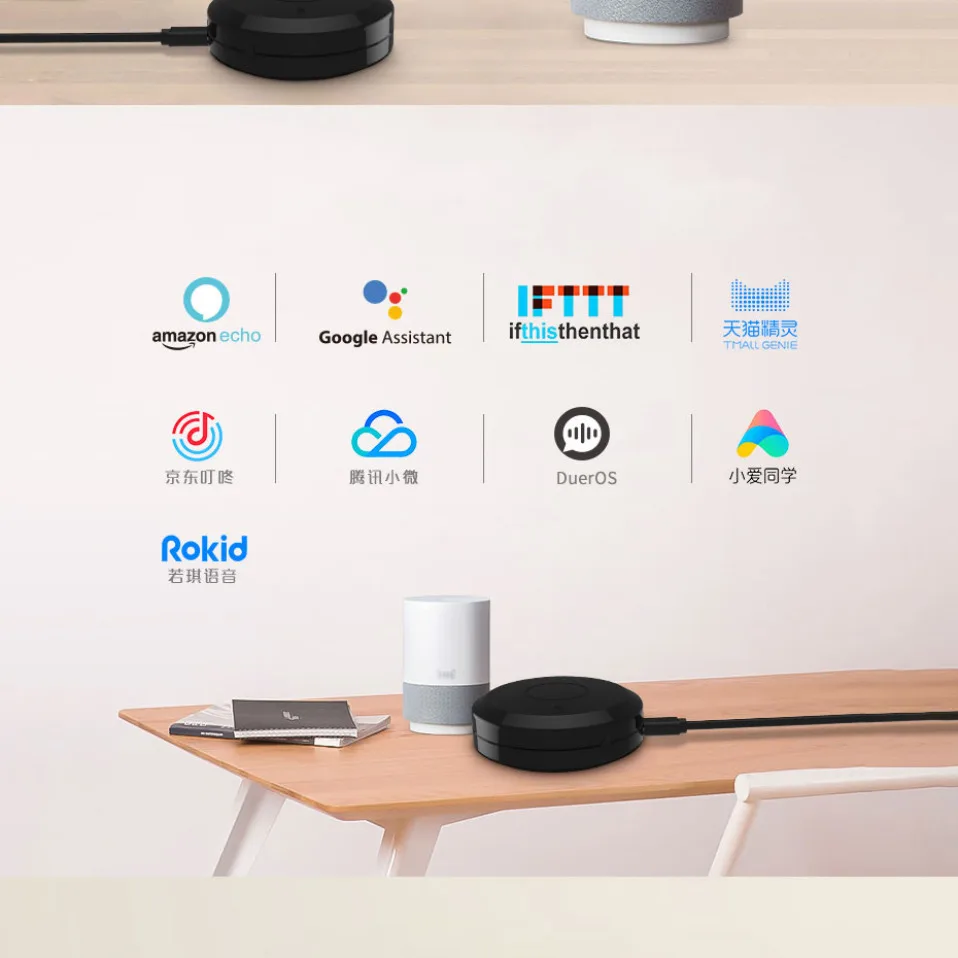 AVATTO wifi ИК пульт дистанционного управления, умный Универсальный 2,4G Дистанционное Голосовое управление с Alexa, Google Home инфракрасный умный дом автоматизация