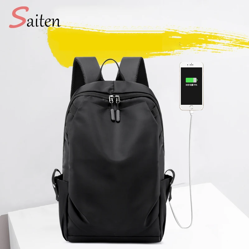 

Waterproof Nylon Backpack for Women Multi Pocket Travel Backpacks School Bag for Teenage Unisex USB Backpack mochila feminina