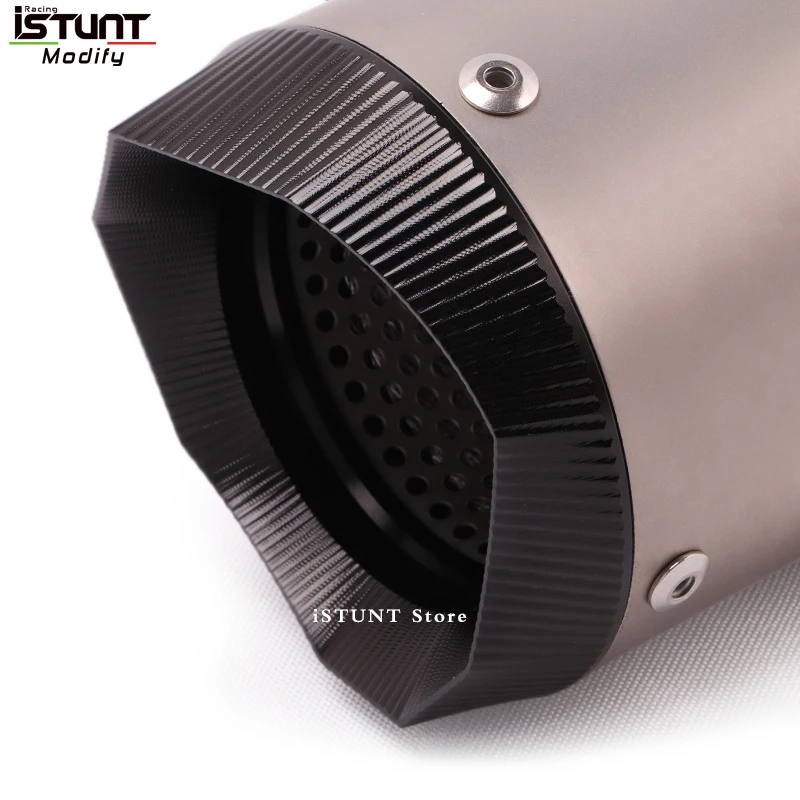 US $258.75 Slip On For Duke790 DUKE 790 Full System Exhaust Escape Modified Titanium Alloy Front Mid Link Pipe Muffler Motorcycle Exhaust