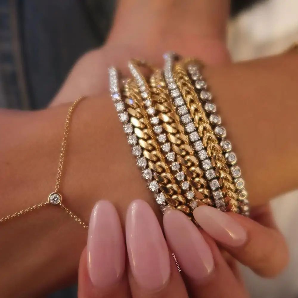 Artilady золотой цвет браслет цепочка браслет на запястье стек Ювелирные изделия Подарки для женщин браслеты Прямая поставка