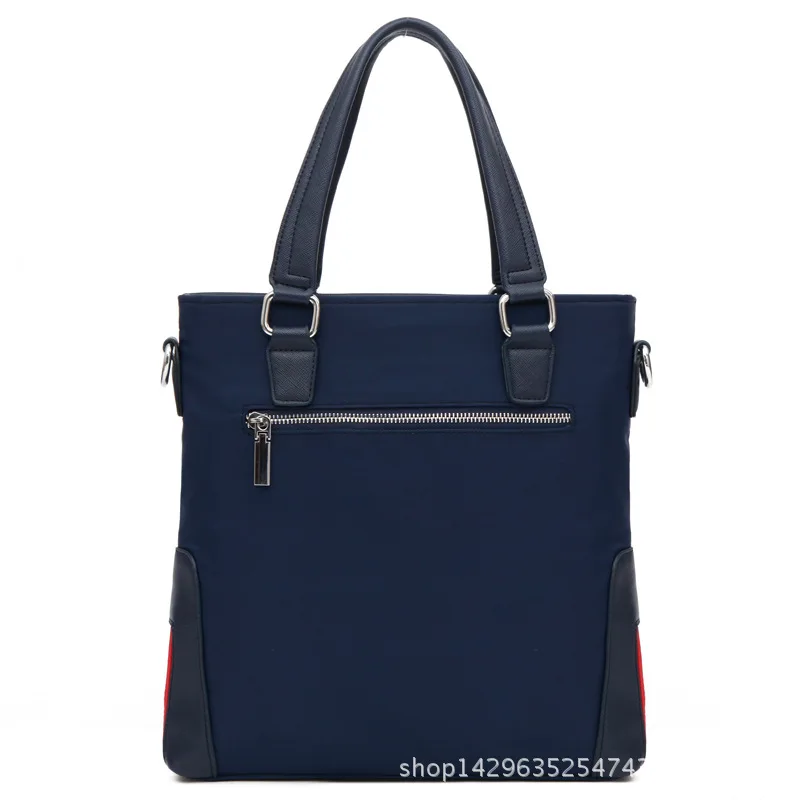 

Valeo Men Oxford Cloth Handbag Verticle Shoulder Bag Men's Casual Shoulder Bag Youth Backpack