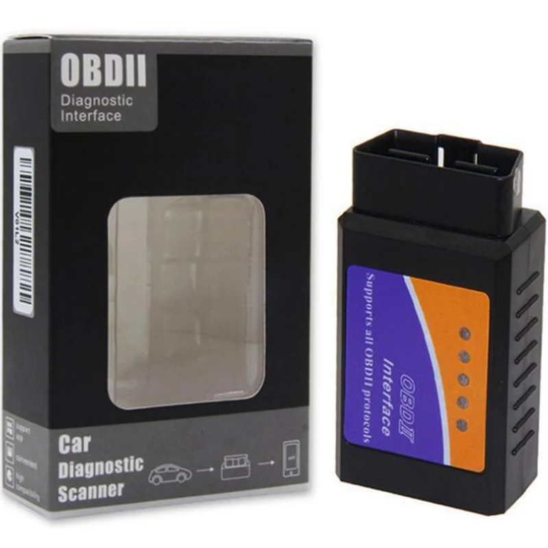 

V1.5 Bluetooth/Wifi V1.5 Mini Scanner Elm hip Auto Diagnostic Tool OBDII For Windows/Android/IOS/Tablet 327 PIC18F25K80 C
