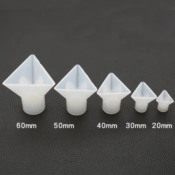 

Triangular Pyramid Mold Orgone Generator Mold Cones Flexible Geometry Shape Silicone Mould Epoxy Resin Craft Resin Pendant Mold