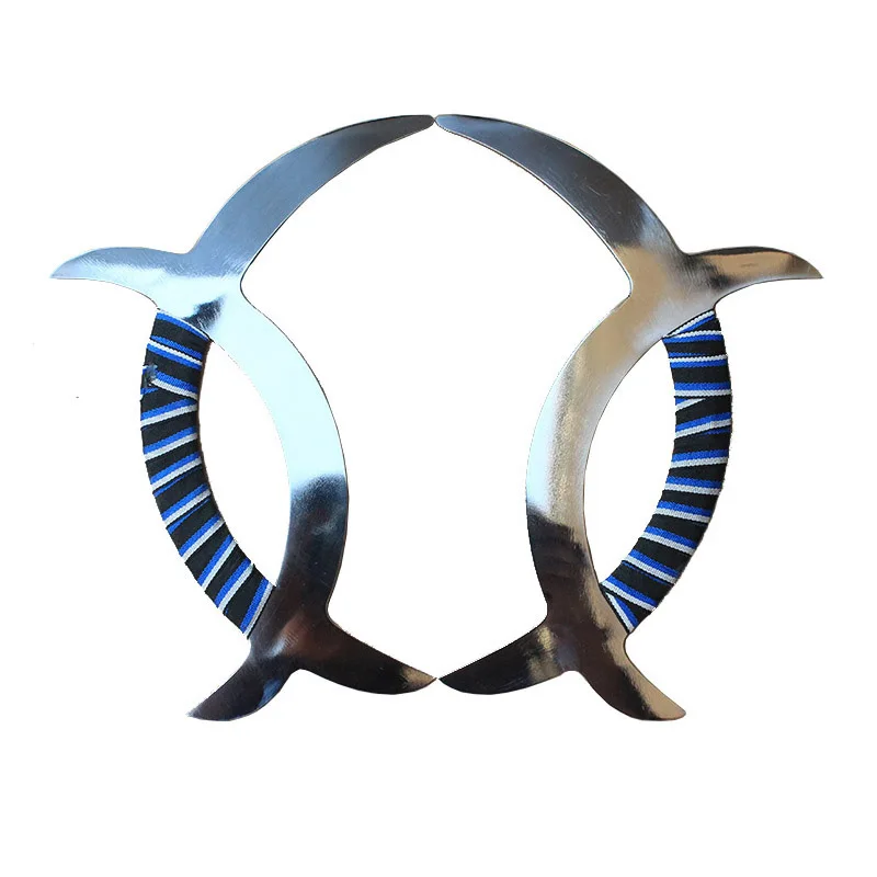 PROD 32795776318 Meridian Mandarin Duck Tomahawk Stainless Steel Double
Eight Trigrams Chinese Wushu Weapon Martial Arts Double Yue