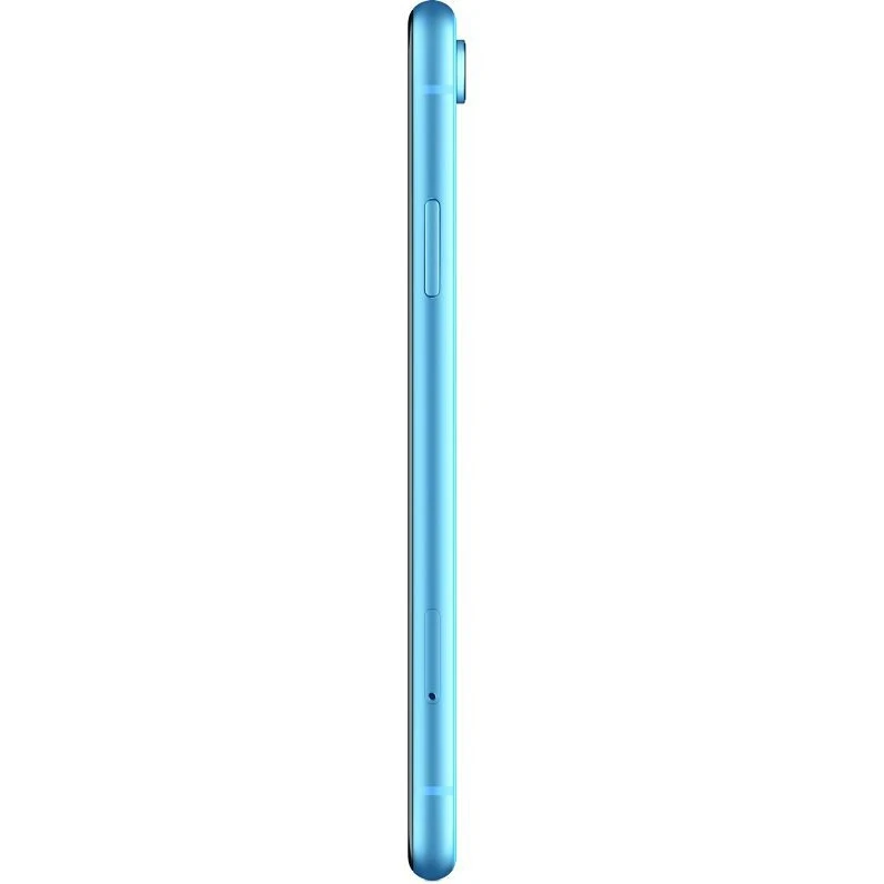 Смартфон Apple iPhone XR MRYA2RU/A 64Gb голубой 3G 4G 1Sim 6.1" IPS 828x1792 iOS 12 12Mpix WiFi NFC
