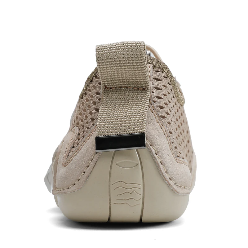 Summer Super Cool Men Loafers Mesh + Suede Leather Casual Shoes Men Octopus Style Flat Man