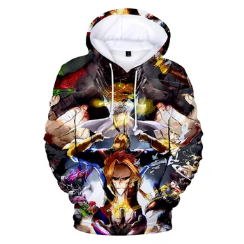 

My Hero Academia 3D Hoodies Sweatshirt Men/women Pullovers Uniform Hoodie School College Style Streetwear Jacket Men's Tops Full