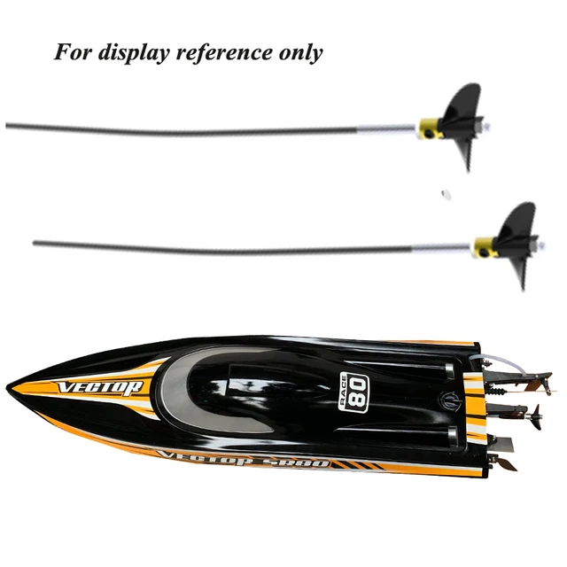 Replacement Parts Accessories Apply In S2 Pro. Vector SR80 80cm Remote Control Brushless Speed Boat 2Shafts 2propellers