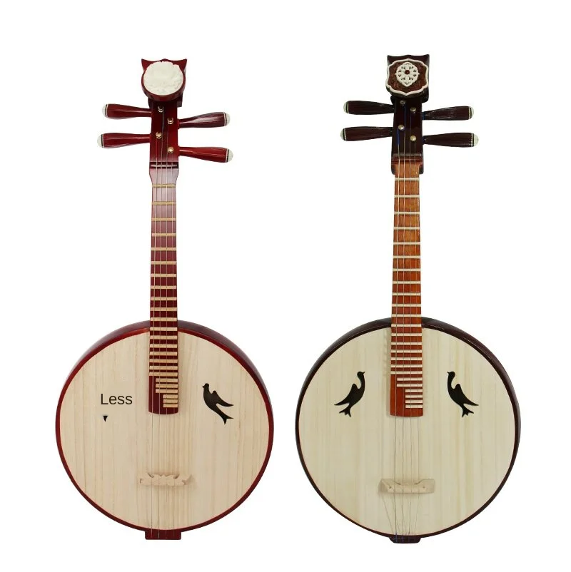 Medium Ruan moon guitar Chinese string Instrument Professional Performce Teaching