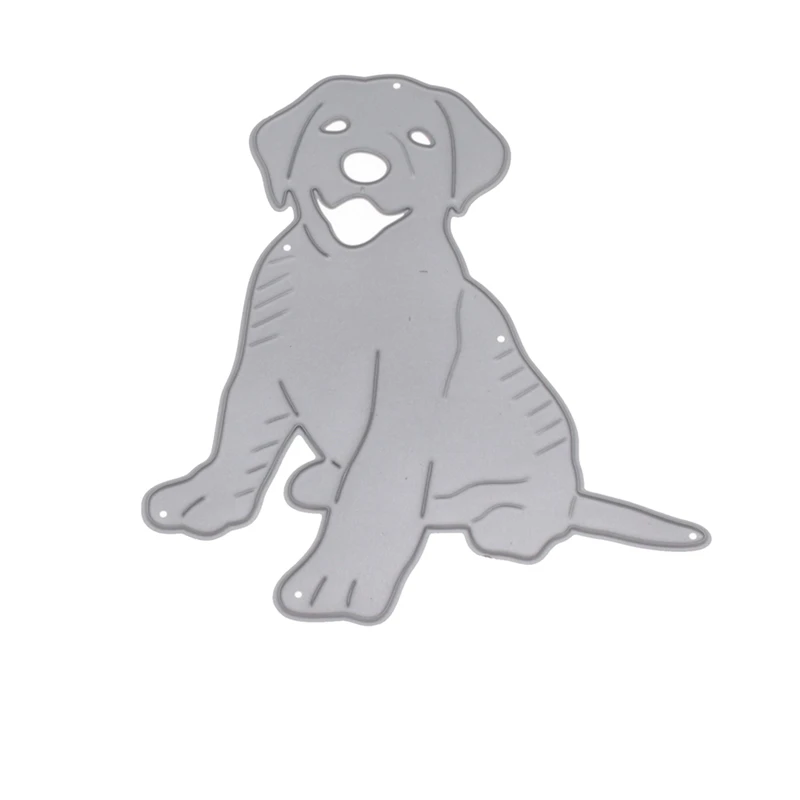 Lychee Life собака металлическая вырубка штампы трафареты сделай сам для скрапбукинга открытки в альбом изготовления штампов Kawaii животное вырубной шаблон