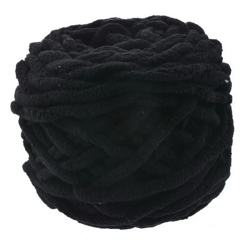 DIY Scarf Slipper Hat Line Soft Yarn 7-8MM Diameter Single Strand Coarse Wool Needle Blanket Knitting Chunky Towelling Yarn - Цвет: M