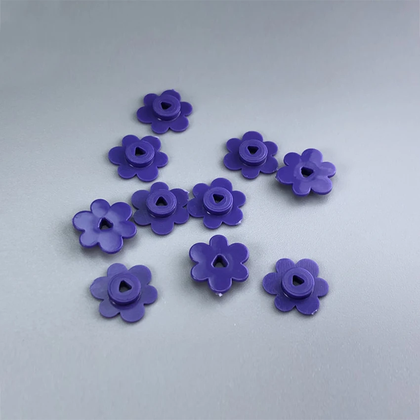 50Pcsset Legoings City Garden Plants Flowers And Plants Accessories Flowers Petals MOC Brick Building Blocks Kids DIY Toys Gift (12)
