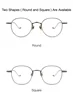 Pure Titanium Prescription Eyeglasses Frame Square Men Korean GM Brand Design Myopia Optical Glasses Women Round Fashion Eyewear ► Photo 3/6