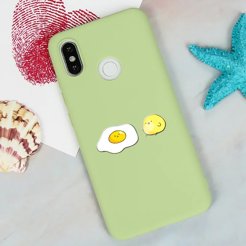 For Xiaomi Redmi Note 5 Case Redmi 6A 7 A Note 8T Pro Case Xiomi Mi 8 A2 Lite Back Cover Redmi 5A 5 Plus Funda Silicon Cute Matt - Цвет: CVJDHJ