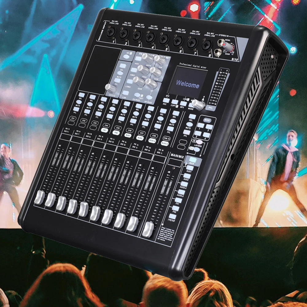 Betagear MX8812 digital mixer audiobatidoraaudio