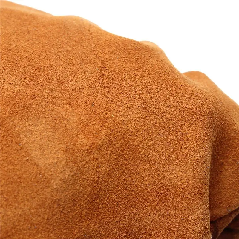 Рабочие мягкие перчатки для сварки сварка воловья кожа плюс перчатки теплозащитная крышка для защиты защитные перчатки 1 пара