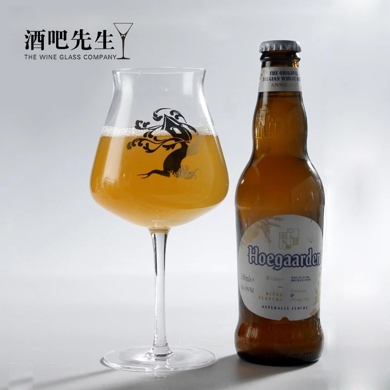 Tulip Style Stemmed Craft Beer Glasses Set for Home, Restaurants and Pubs