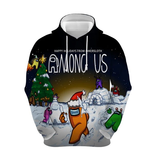 

Game Among Us 3D Printed pullover Men Women Hooded Sweatshirts Casual Long-Sleeved Hoodie Unisex Outwear Streetwear Mens Hoodies