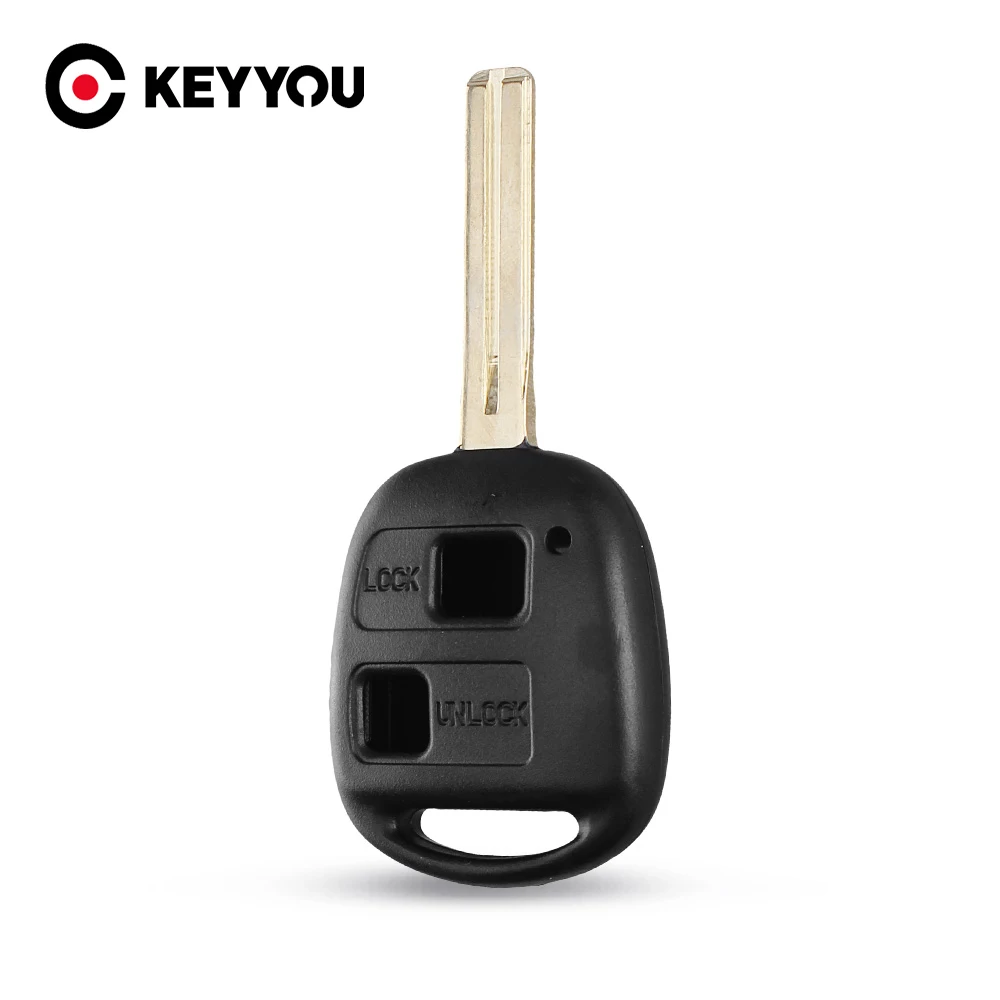 Запасной корпус KEYYOU чехол для дистанционного ключа с 2 кнопками Lexus Uncut Blade TOY40 40