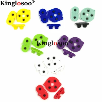 

Colors rubber conductive button A-B d-pad for Game Boy Color GBC shell housing silicon start select keypad