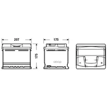 Аккумуляторная Батарея 44ah Deta Power 12v 44ah 420a Etn 0(R) B13 207x175x175mm 11kg DETA арт. DB442