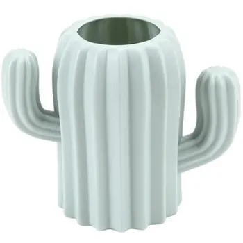 

Pen holder creative student stationery Desktop cactus desk multifunction storage box PE Pen container brush pot office supplies