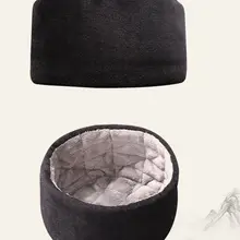 Зимняя теплая шапка для медитации буддизм дзен Шаолинь монахи шапка монашки кунг-фу Боевые искусства шапки