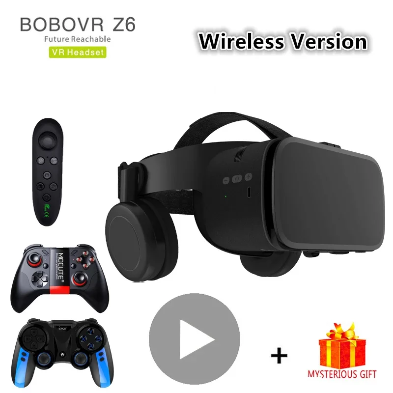 Очки виртуальной реальности VR kozaku z6box беспроводная гарнитура Бинокулярные очки