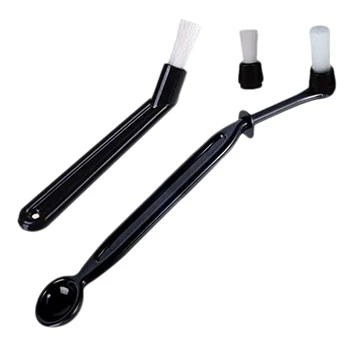 

Coffee Machine Cleaning Brush Set, 3 Pieces Espresso Cleaner Brushes with Spoon Tool