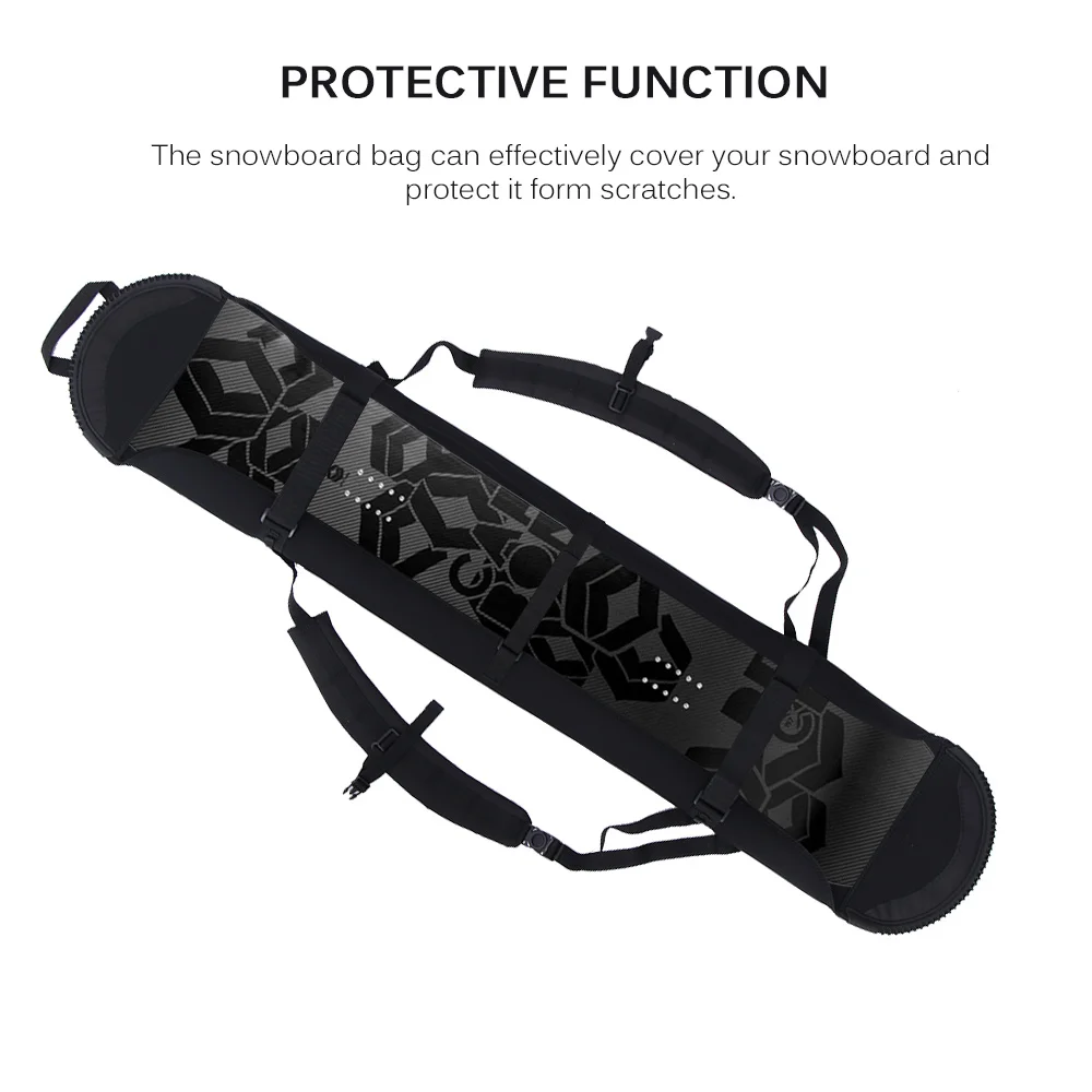 Skiing Snowboard Bag 140-150cm Scratch-Resistant Monoboard Plate Half Cover Protective Case Dumpling Skin Ski Board Bag