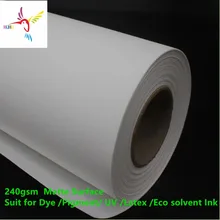 240gsm матовый струйный полиэстер холст художника живопись холст для струйного принтера цифровая печать и живопись