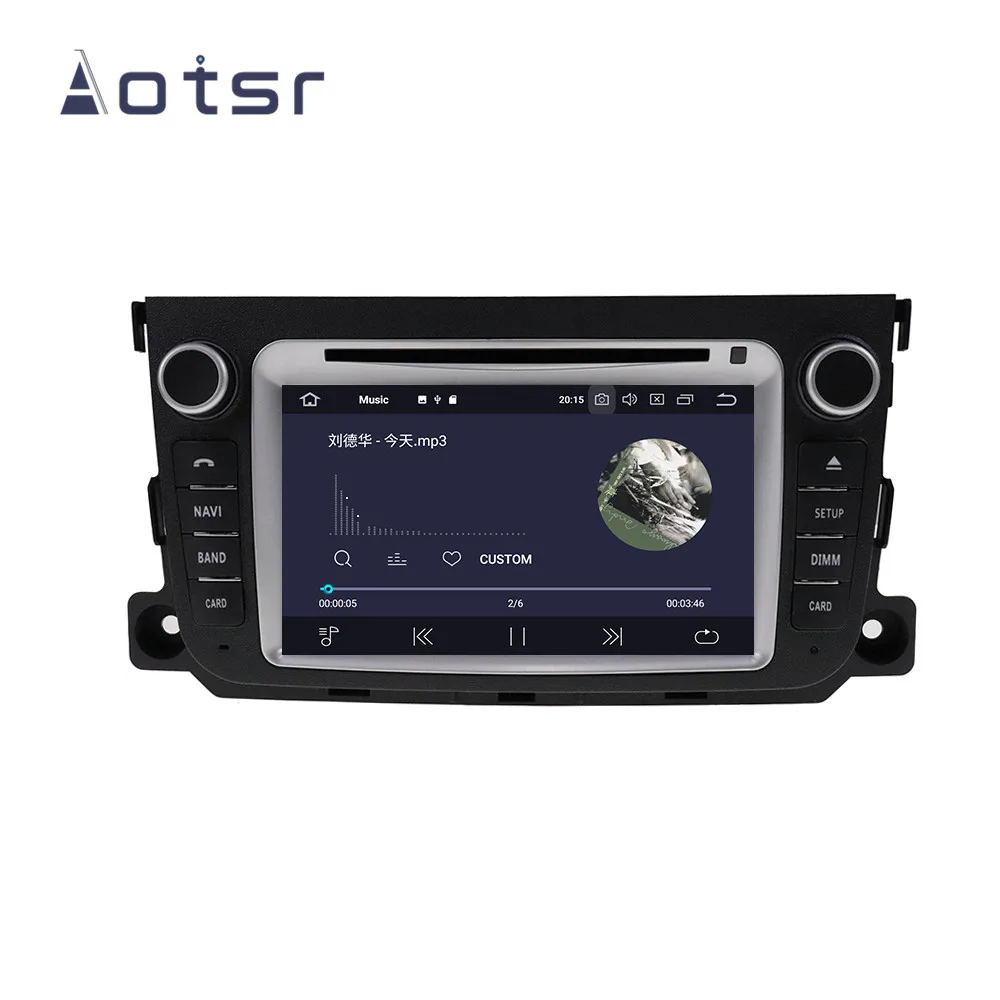 7 дюймов Android 9,0 ips gps навигации автомобиля радио плеер для Benz Smart 2010- мультимедийный плеер головное устройство ленты Регистраторы