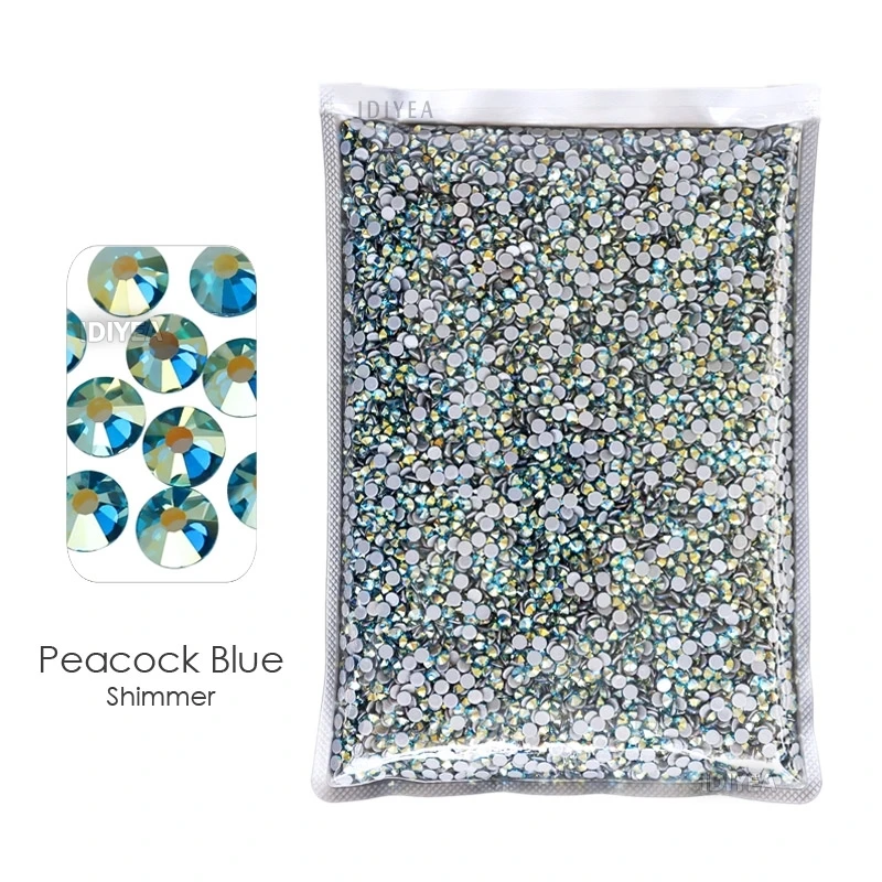 Peacock Blue Shimmer