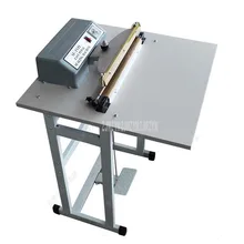 Length 40cm Sleeve Sealing Machine Plastic Wrap Sealer Shrinking Machine Foot Pedal Plastic Sleeve Sealing Making Machine SF-400