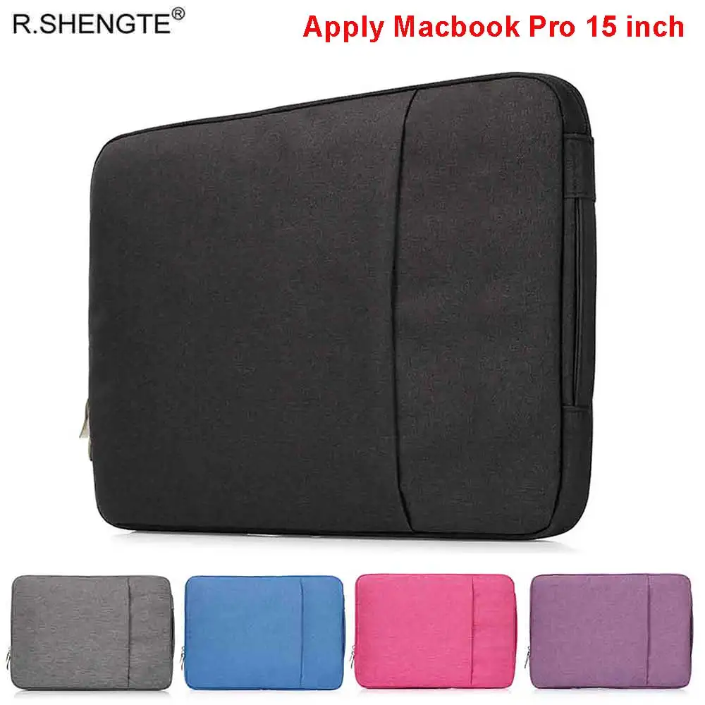 

15 inch Shockproof Laptop Sleeve Case For Macbook Pro Retina 14 15 15.4 inch Protable Protective Travel Hand Bag Funda Cover