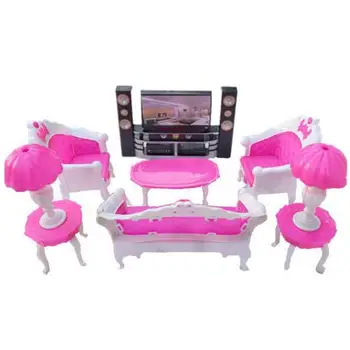 mini barbie house