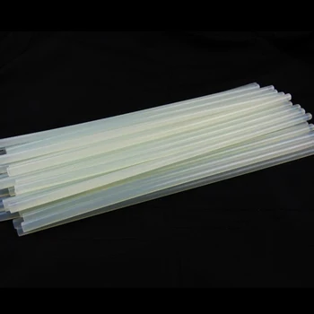 

Free Shipping (50PCS/Lot) Non-Toxic Transparent 7mm And 11mm X190mm Hot Melt Glue Sticks For DIY Hot Melt Glue Stick
