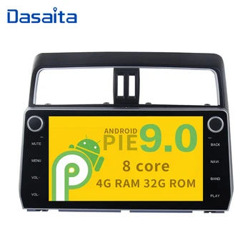 

Android 9.0 Car Radio for Toyota New Prado 2018 Stereo GPS Navigation with 32G ROM 4G RAM Bluetooth