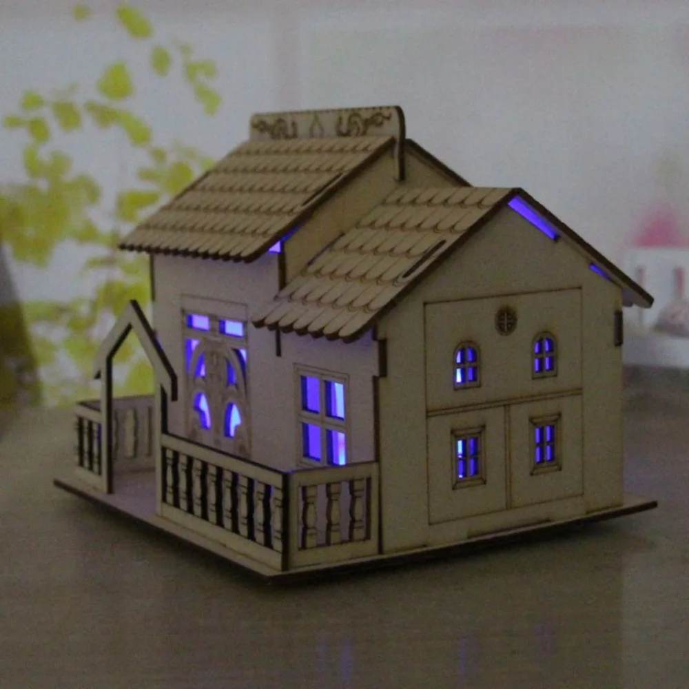 Money Box Piggy-Bank Wooden Coin Saving Box Kids Gift Coin Saving House Money Bank (37)