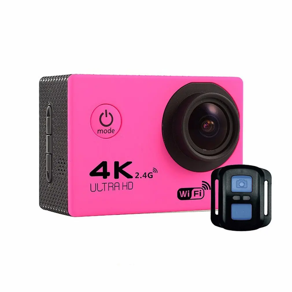 

HD WiFi Sport Action Camera Camcorder F60R 2.0 Inch 4K 170 Degree Wide Angle Lightweight Outdoor Underwater Helmet Camera