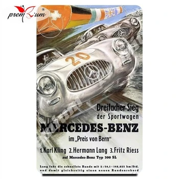 

Fridge magnet souvenir Mercedes-Benz Репринт винтажного постера