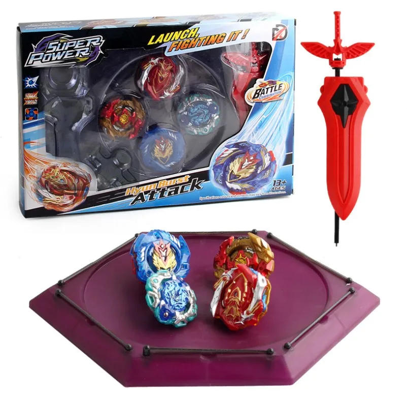 Ящик для хранения набор игрушек Bayblade Burst Bayblades Arena Metal Fusion 4d с пусковым устройством