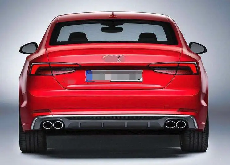 Для Audi A5 S5 обвес спойлер- для Audi A5 RS5 ABS задний спойлер передний бампер диффузор защитные бамперы