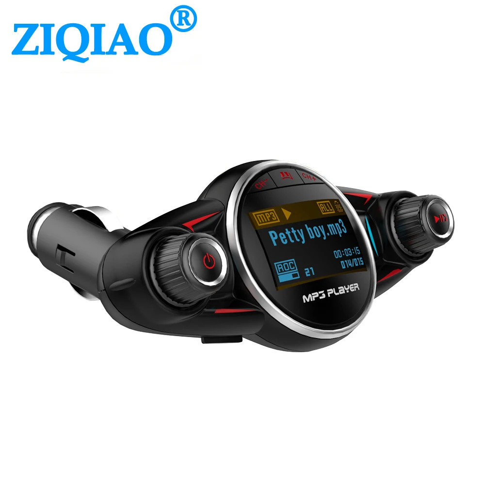 

BT08 Wireless Bluetooth Car MP3 Player FM Transmitter AUX Audio Receiver TF USB Flash Music Players Dual USB Charger